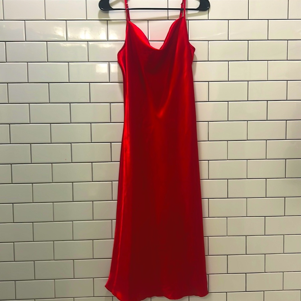 Bebe red dress